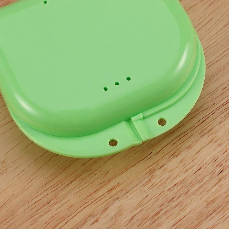 Pack of 5 Braces Box, Dental Orthodontic Retainer Prosthesis Storage