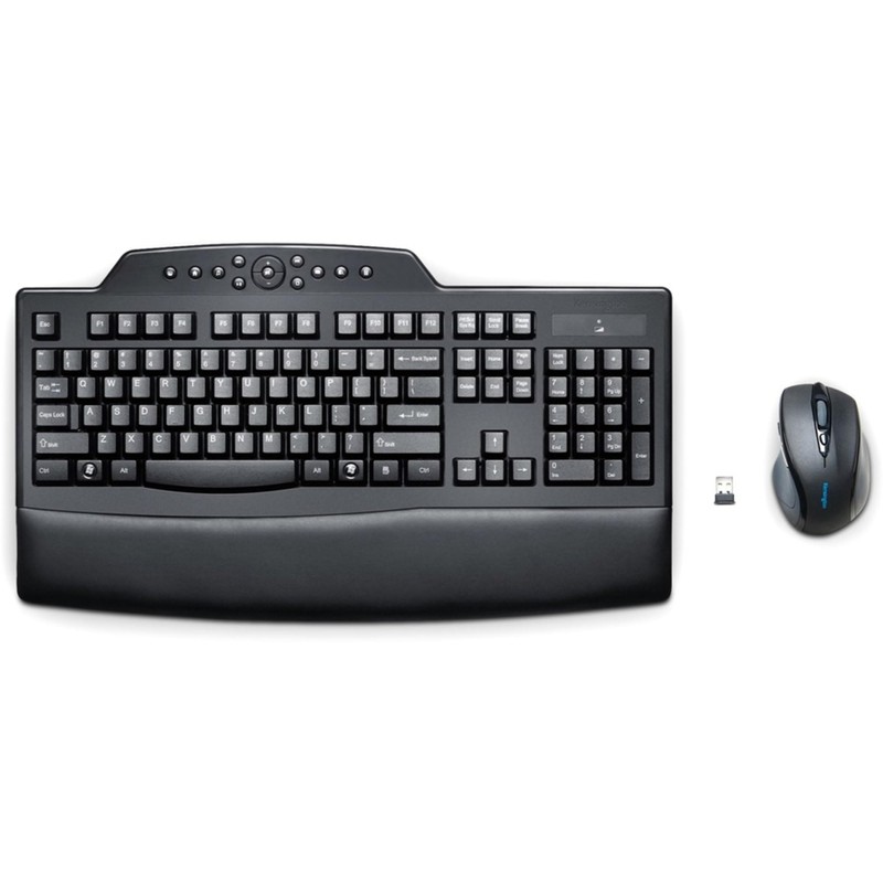 Kensington Pro Fit Wireless Comfort Desktop Set, Includes Keyboard and