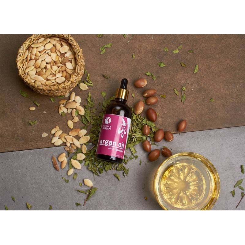 Fatima's Garden Argan Oil for Face, Hair, Skin and Nails