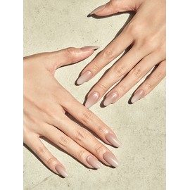 Reusable Nail Tip Amber (Almond) / 리유저블 네일팁 앰버(아몬드)