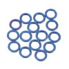 sourcing map 15 Pcs M4 Titanium Flat Washer Metric Flat