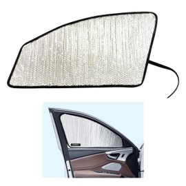 YelloPro Side Window Front Seat Sunshade (Set of 2) Custom Fit for 2019 2020 2021 2022 2023 2024 Acura RDX SUV, UV Reflector Sun Protection (Made in USA)