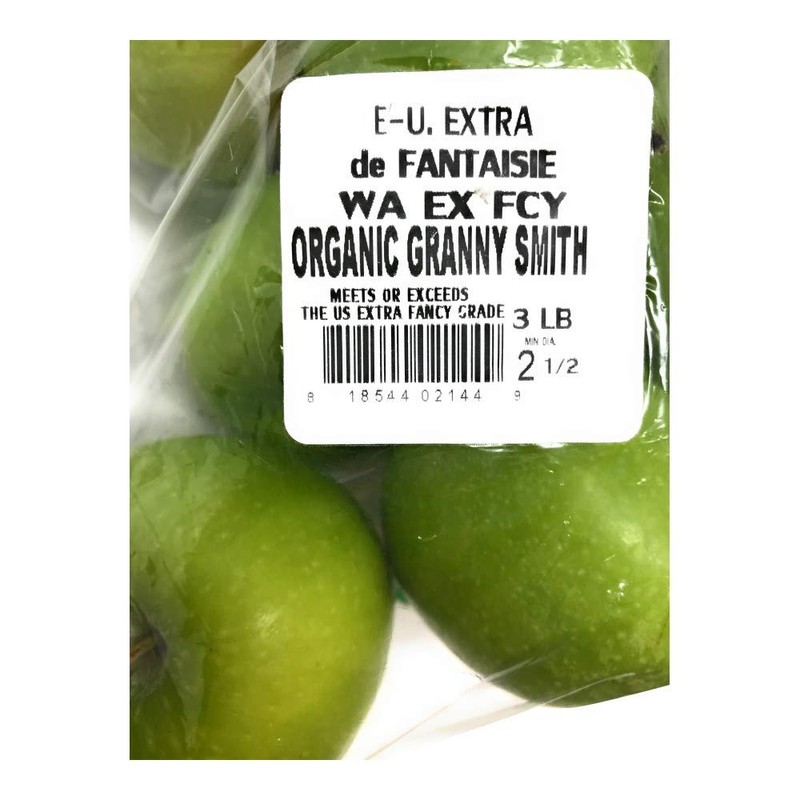 Organic Apple Granny Smith, 48 Ounce