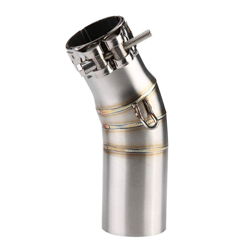Motorcycle Exhaust Centre Pipe, Stainless Steel Motorcycle Exhaust Pipe, Middle
