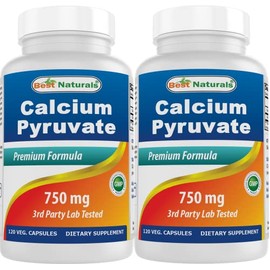 1 piruvato de calcio 750 mg cápsula por Best Naturals                                                                                                 