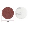 HOTCKB 60 x Sandpaper 75 mm without Hole Sanding Sheet