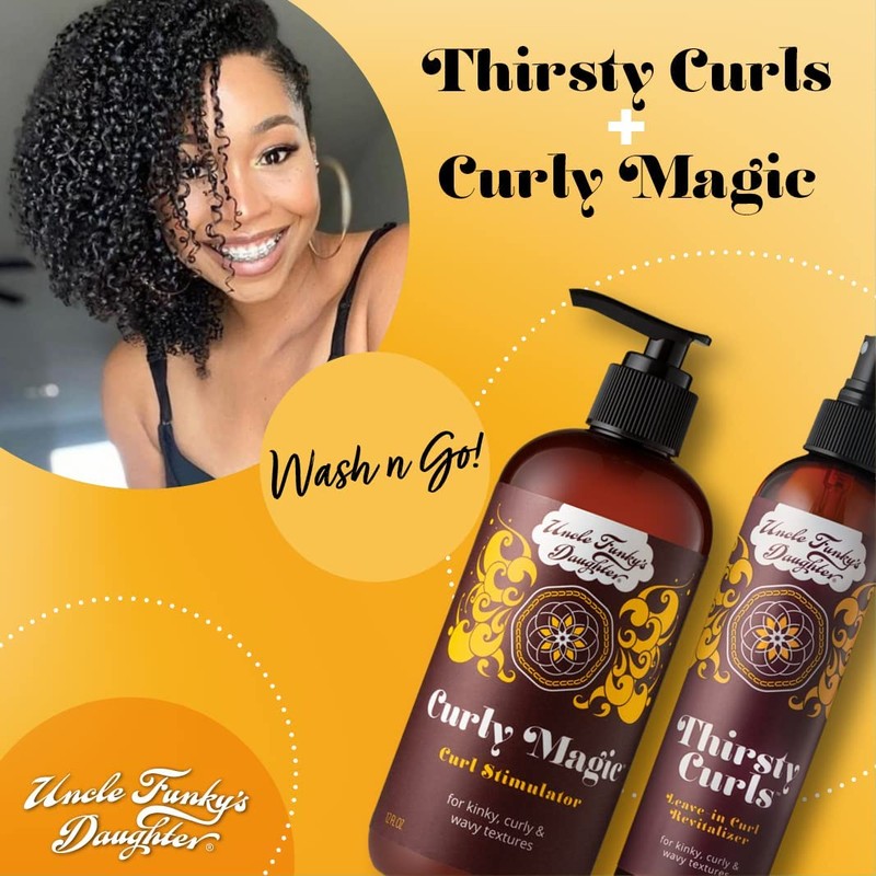 Uncle Funky's Daughter Thirsty Curls Leave-In Curl Revitalizer