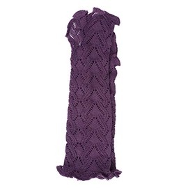 Invero, Missy Merino Arm Warmers Plain 100% Wool, purple