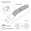 MIDLINE VALVE Replacement Lever Handle for MIDLINE VALVE 610 Series