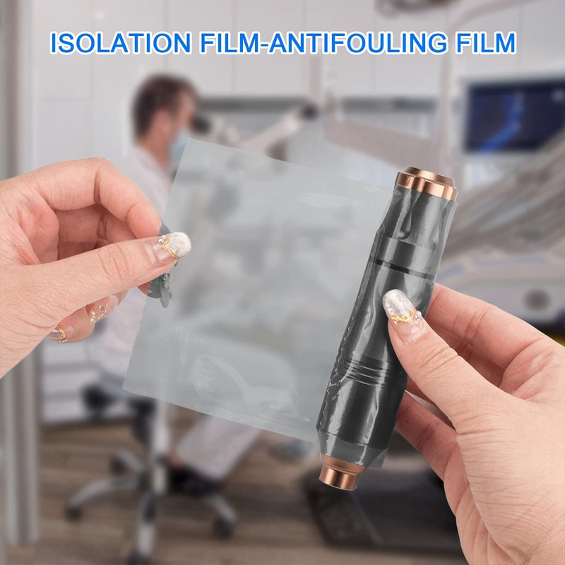 Dental Protective Film, 1200 Sheets, PE Disposable Protective Film, Plastic