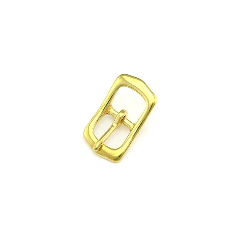5 Iceland Buckles 16 mm 5/8 Inch Brass Bridge Buckle