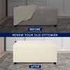 PureFit Super Stretch Soft FormFit Ottoman Cover Rectangle - Ottoman