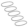 5Pcs Round Rubber Motor Belt Industrial Mechanical Equipment Transmission Parts