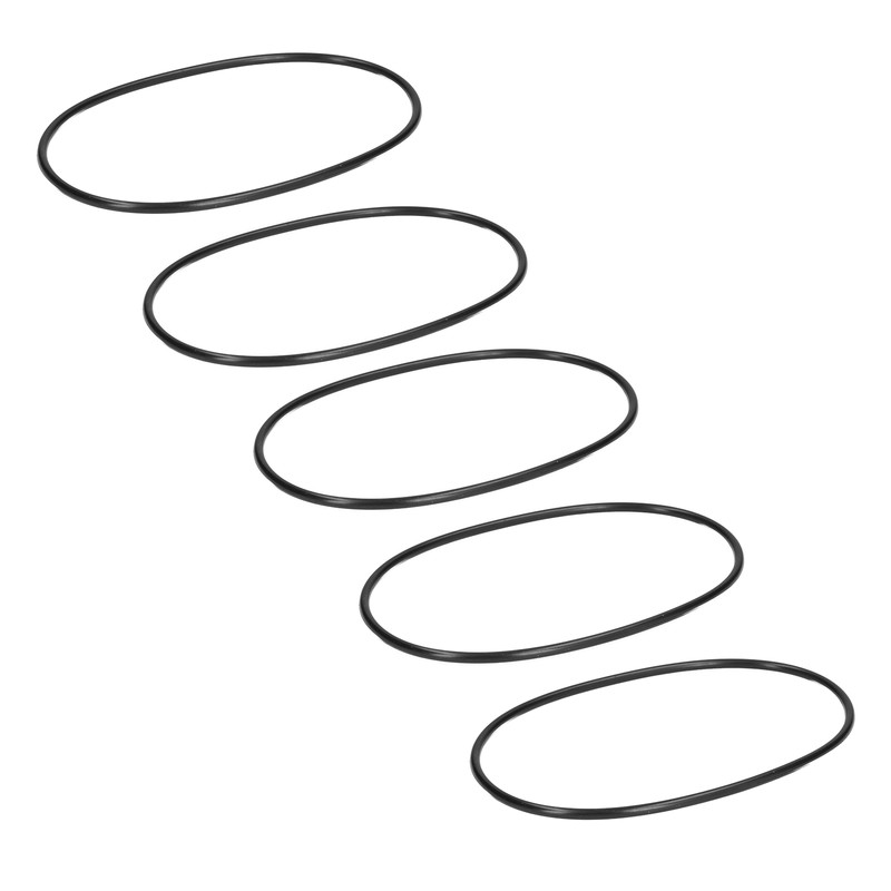5Pcs Round Rubber Motor Belt Industrial Mechanical Equipment Transmission Parts