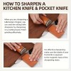Unbranded Tumbler Diamond Sharpener Tumbler Rolling Knife Sharpening 15° And