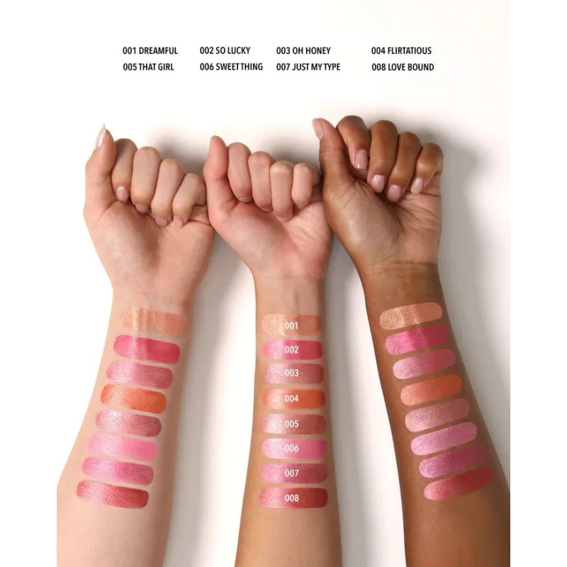 Rubor Líquido Moira Love Steady Shimmer Blush Tono 05 That