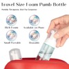 4 Pack Foam Pump Bottle Travel 2 oz/60 ml Small