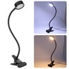 USB Desk Lamp 360° Angle Adjustable Clip On Gooseneck Reading
