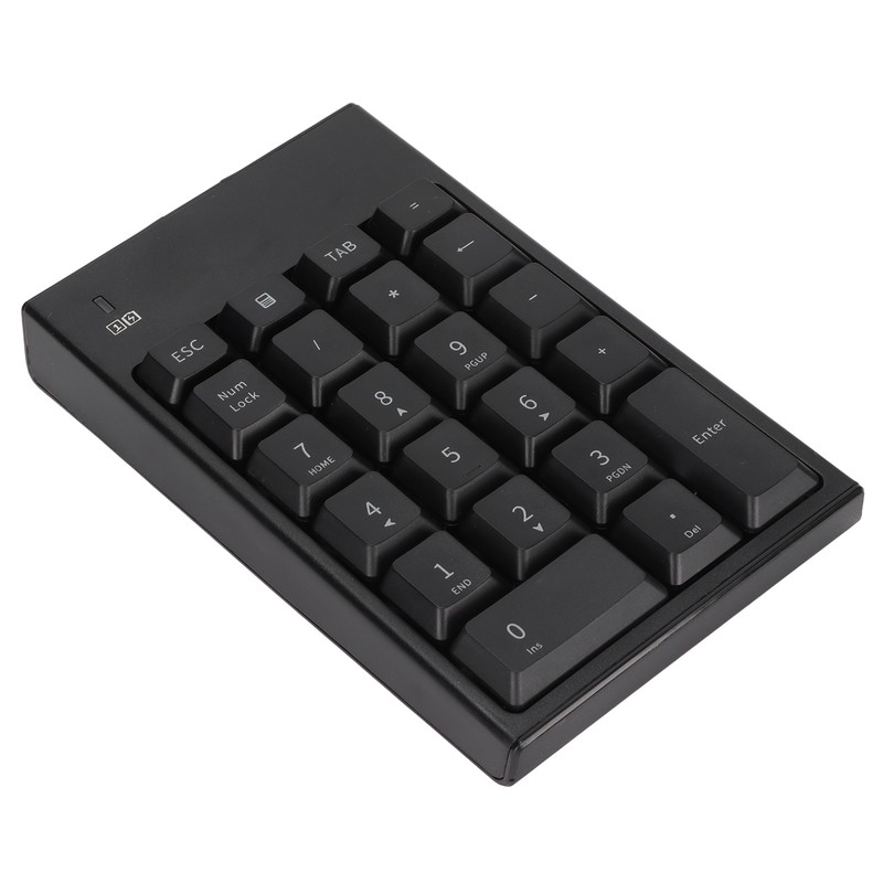 Number Pad 2.4GHz Wireless 22 Keys Delay Free Portable Black