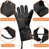 SUN CUBE Ski Snowboard Gloves Men Women, Snow Gloves Waterproof