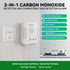Carbon Monoxide Detector and Natural Gas Detector Alarm with Line