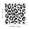 Leopard Rubber Stamp, 3/5 Inch Small Mini Stamp for Scrapbooking