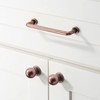 khtumeware 10 Pack 2-1/2"(64mm) Vintage Drawer Pulls Antique Copper Cabinet