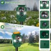 Ultrasonic Animal Repeller Outdoor,Cat Repellent & Deterrent with PIR Sensor
