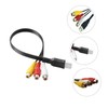 CIYODO 2 Pack to 3rca Av Cable Universal Connector for