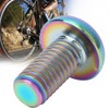 5pcs / Pack Titanium Alloy M5*12 Bicycle Water Bottle Cage