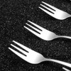Snamonkia Appetizer Forks Set of 24, 5.4 Inches, Small Dessert