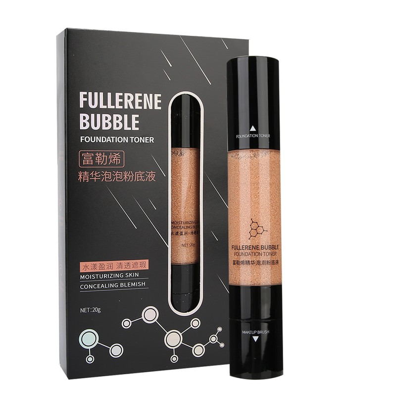 ROLANJONA Fullerene Bubble Moisturizing Makeup Primer Skin Brightening Concealer Make
