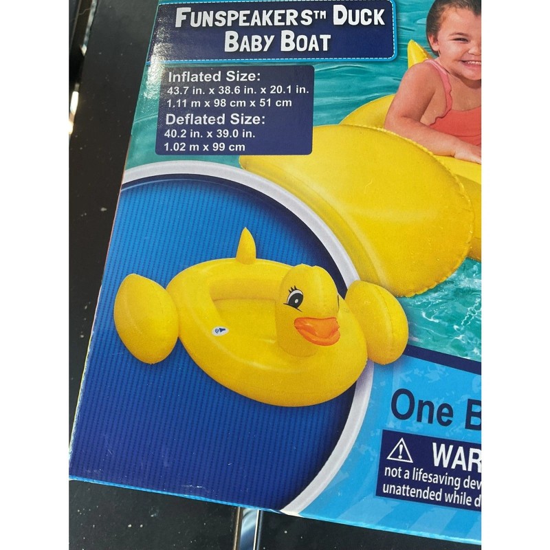 H2O GO! Duck Float Boat w/ Sound Effects Ages 3+