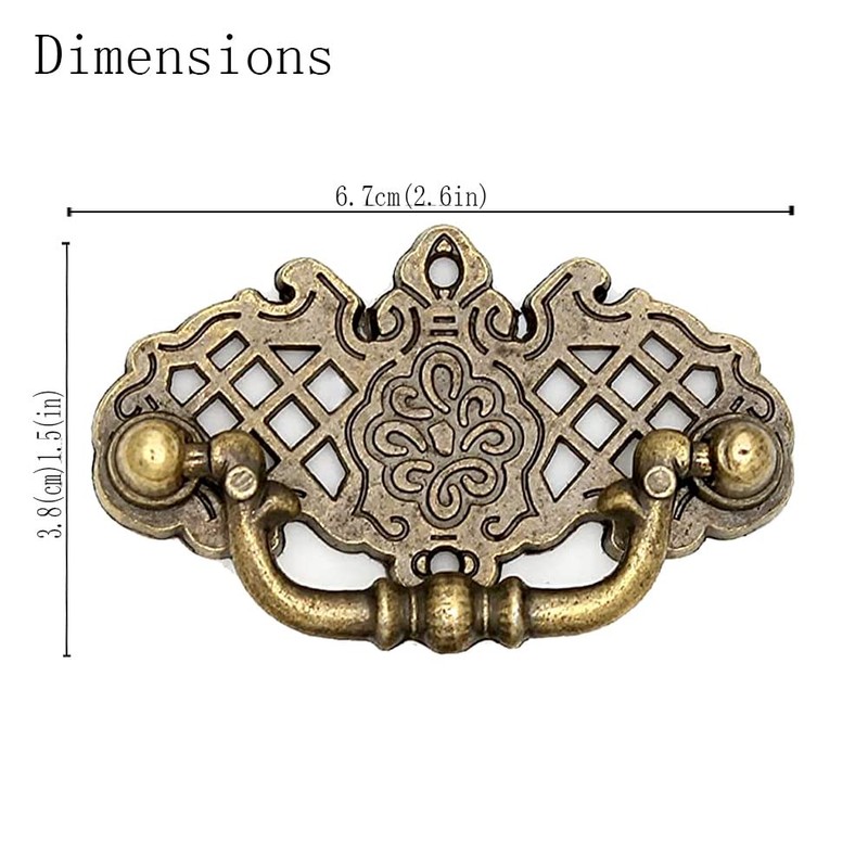 WANLIAN Retro Knobs Handle (2)