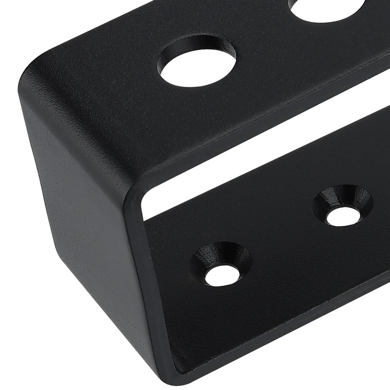 MUKLEI 8 Pack Door Barricade Brackets, Open Bar Holder U