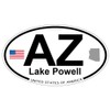 US Decal, Inc. Lake Powell, Arizona Oval Sticker