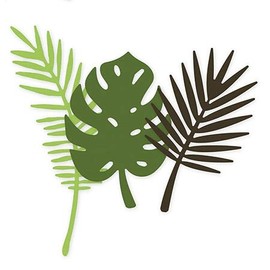 Tropical Leaves Cutting Dies,DIY Scrapbooking Artist Metal Cutting Dies Stencils Scrapbooking Craft Die Cuts Card Making Paper Art DIY Emboss 97x93mm