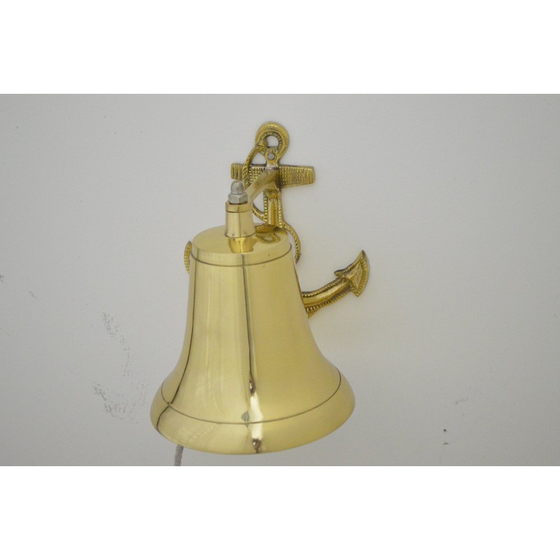 Nautical Tropical Imports 7 Inch Solid Brass Anchor Wall Mount