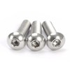 #8-32 x 1-1/4" (50 Pcs) Button Head Hex Socket Cap
