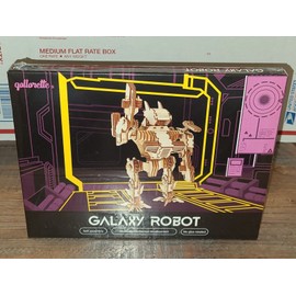 Qollorette New & Sealed! 3D Puzzle Galaxy Robot Assembly DIY Wooden Toy Construction Kit!