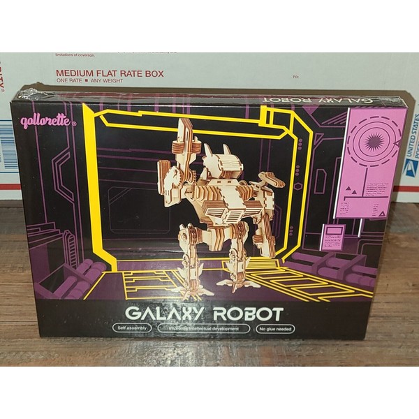 Qollorette New & Sealed! 3D Puzzle Galaxy Robot Assembly DIY