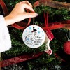 Thyle Funny Christmas Ornaments for Adults How Snowflakes are Really