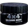 Cera Balsamo Barba Bigote Cubre Canas Color Negro 4x4 100grs