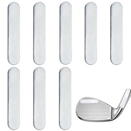 JooBsoso Lead Tape (Pack of 8) Golf Racket Balance Weight Adjustment Easy Stick Lead Balance Plate Balance Shaft Putter Silver