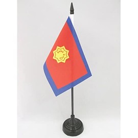 AZ FLAG - Table Flag Salvation Army - 15 x 10 cm - Salvation Army Table Flag 10 x 15 cm - Flags