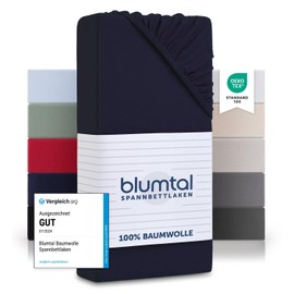 Blumtal Basics Fitted Sheet, 100% Cotton.