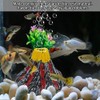 Abnaok Aquarium Volcano with Air Stone Bubbler, Realistic Fish Tank