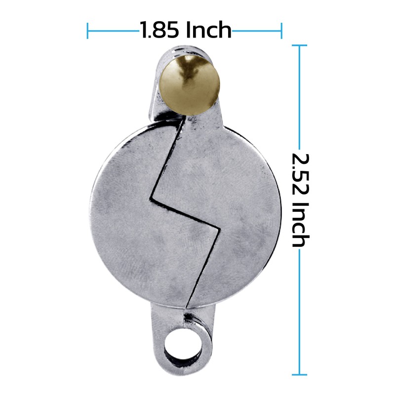 NU-SET Water Faucet Lock - Key Lock, Chrome, Rubber Material,