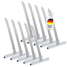 ECENCE 10 x Maxi Roller Shutter Suspension Spring - Suspension Springs for Roller Shutters - Roller Shutter Attachment - Roller Shutter Mounting Spring - Steel Spring Suspension Spring