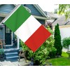 Italy Flag,3x5 FT Italian Flag,36x60 Inch Large Digitial Double-Printed Durable